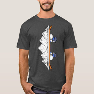 Snowboarder Winter Snowboard Boots Mountains Snowb T Shirt