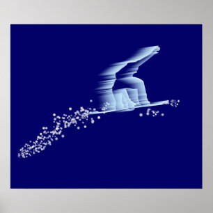 Snowboarderaffisch Poster