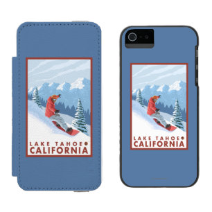 Snowboarderplats - Lake Tahoe, Kalifornien