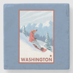 Snowboarderplats - Washington Stenunderlägg