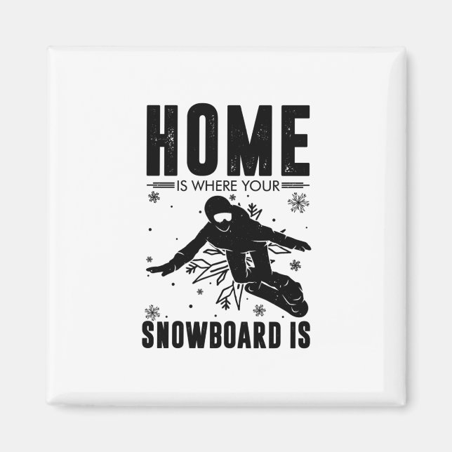 Snowboarders Magnet (Framsidan)