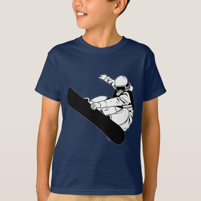 Snowboarding 3 t-shirt (Framsida)