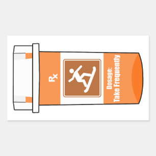 Snowboarding är min drog rektangulärt klistermärke