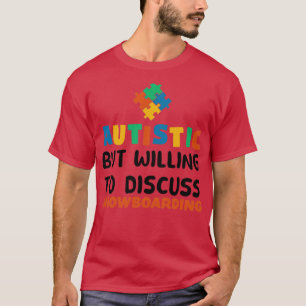 Snowboarding Autis (ung. T Shirt
