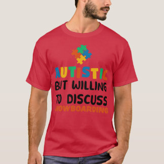 Snowboarding Autis (ung. T Shirt