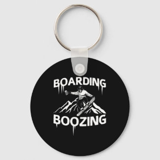 Snowboarding Booing Nyckelring