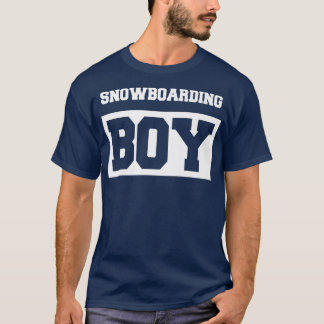 Snowboarding Boy Snowboarding Snowboarder T Shirt