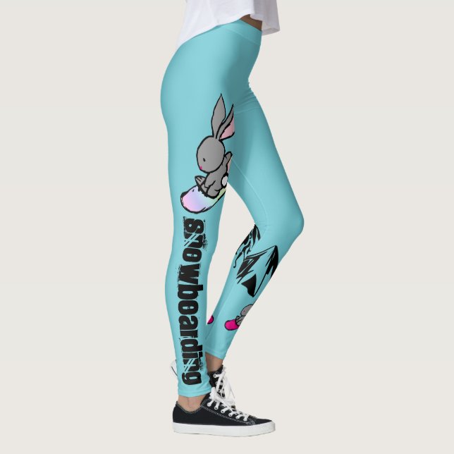 Snowboarding bunny leggings (Höger)
