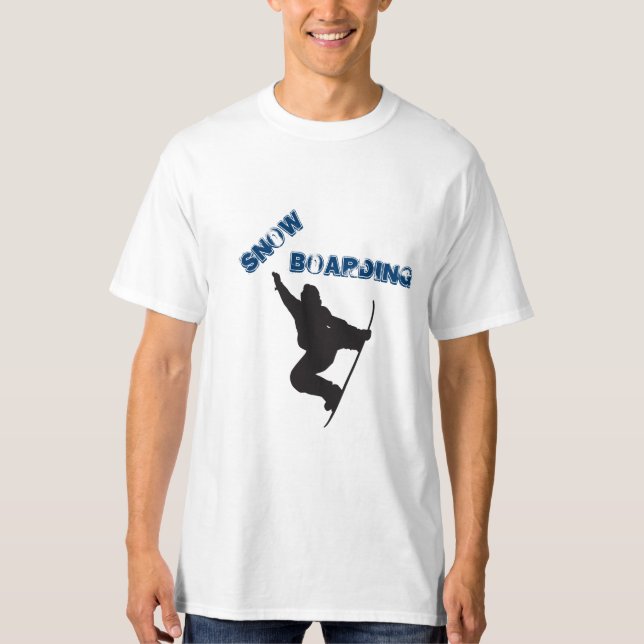 Snowboarding by Shirt to Design Tröja (Framsida)