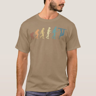 Snowboarding Evolution Snowboarder Snö Winter Spo T Shirt
