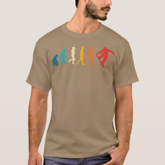 Snowboarding Evolution Snowboarder Snowboard Winte T Shirt