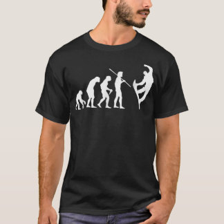 Snowboarding Evolution T Shirt För manar Women and