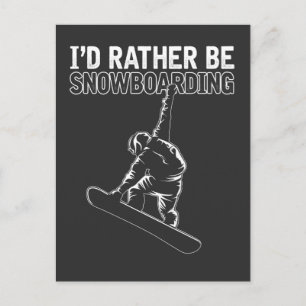 Snowboarding Freestyle Snö Boarding Snowboarder Vykort