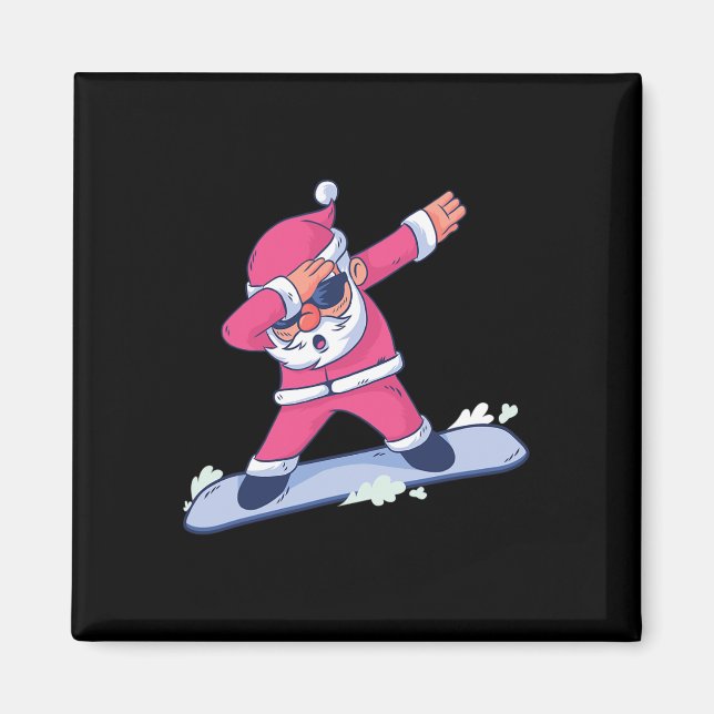 Snowboarding Gift jul Snowboard Apress Magnet (Framsidan)