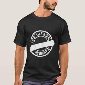 Snowboarding Girl Wintersport Downhill - Funny Sno T Shirt