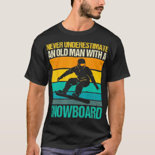 Snowboarding Granddad Snowboard Winter Sport Snowb T Shirt