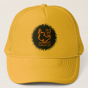 Snowboarding hat truckerkeps