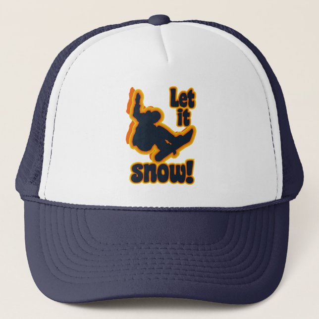 Snowboarding hat truckerkeps (Framsida)