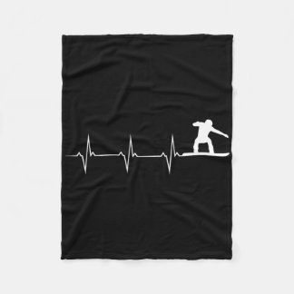 Snowboarding Heartslag - Snowboard board Fleecefilt