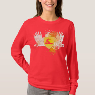 snowboarding hög-fi. v2. t-shirt