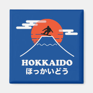 Snowboarding, Japan Hokkaido Magnet