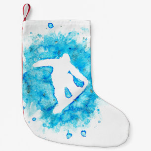 Snowboarding-lagring Liten Julstrumpa