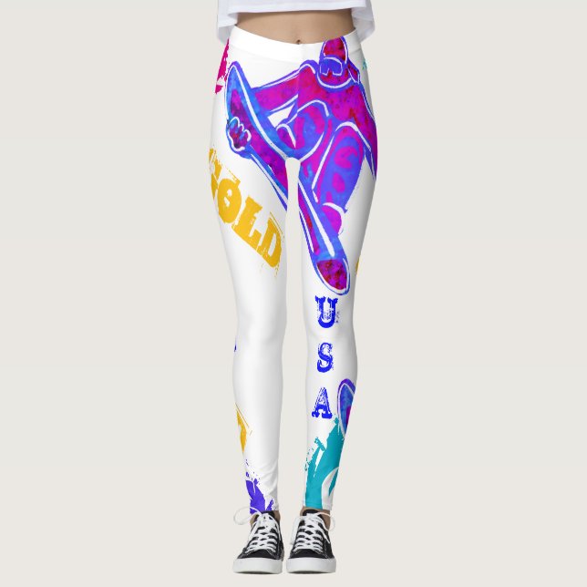 SNOWBOARDING  LEGGINGS (Framsida)