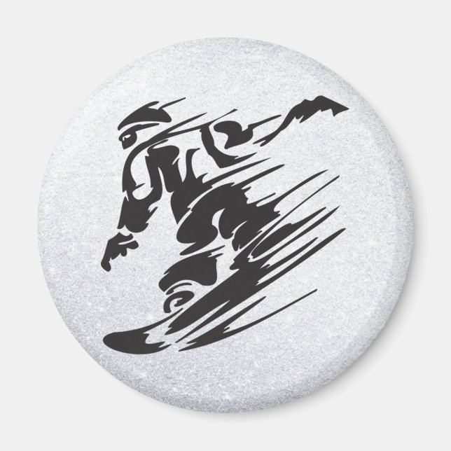 snowboarding magnet (Framsidan)