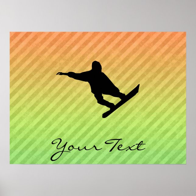 Snowboarding Poster (Framsidan)