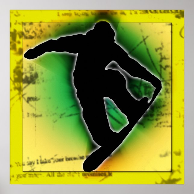 Snowboarding Poster (Framsidan)