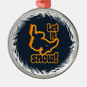Snowboarding-prydnad Julgransprydnad Metall