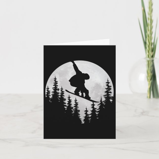 Snowboarding Shirts Freestyle Snowboarder - Snowbo Kort (Framsida)
