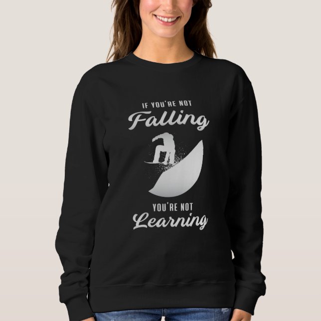 Snowboarding Snö Snowboarder Funny Gift T Shirt (Framsida)