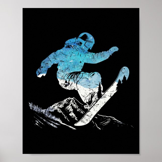Snowboarding Snowboard 10 Poster (Framsidan)