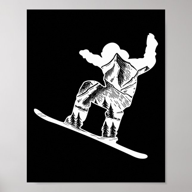 Snowboarding Snowboard 11 Poster (Framsidan)