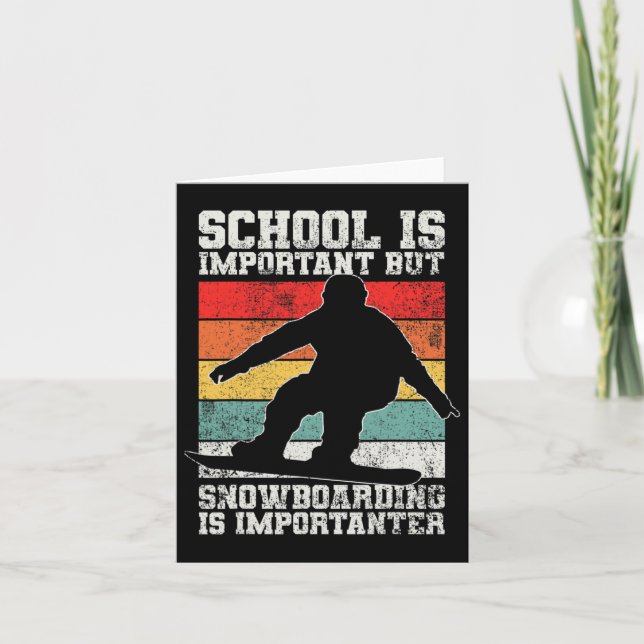 Snowboarding Snowboard 2 Kort (Framsida)