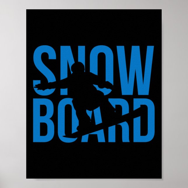 Snowboarding Snowboard 8 Poster (Framsidan)