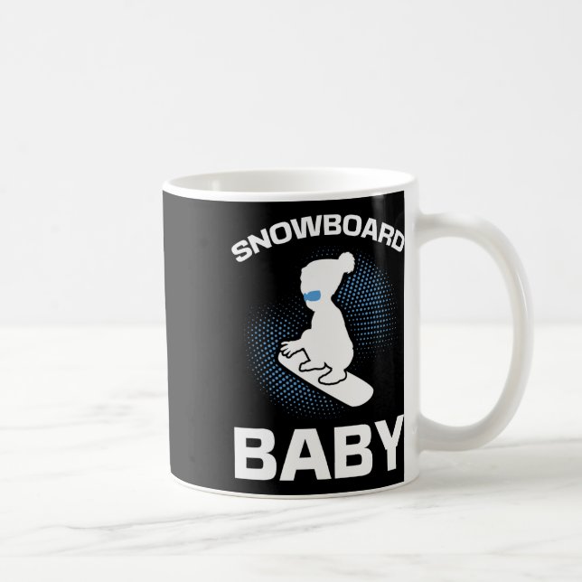 Snowboarding Snowboard Ba Kaffemugg (Höger)