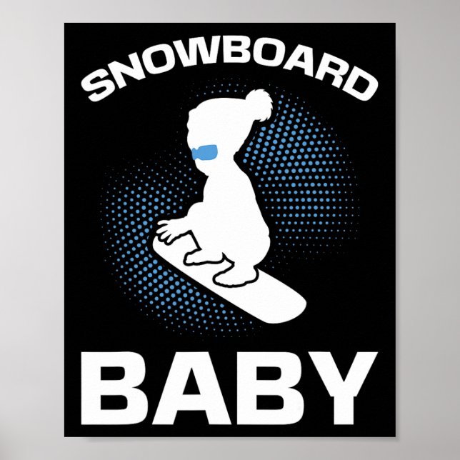 Snowboarding Snowboard Ba Poster (Framsidan)