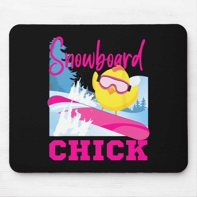 Snowboarding Snowboard Chicken Chick Snowboard Chi Musmatta (Framsidan)