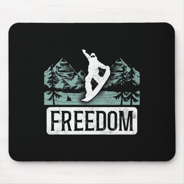 Snowboarding Snowboard Vintage Freedom Musmatta (Framsidan)