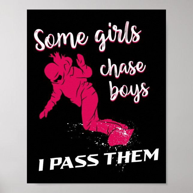 Snowboarding Snowboard Vintage Girl Poster (Framsidan)