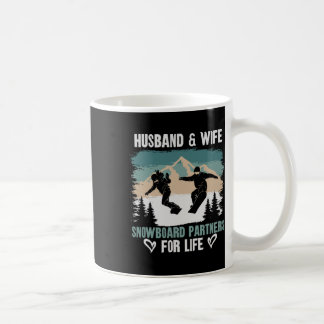Snowboarding Snowboard Vintage Hussefrun Giftermål Kaffemugg