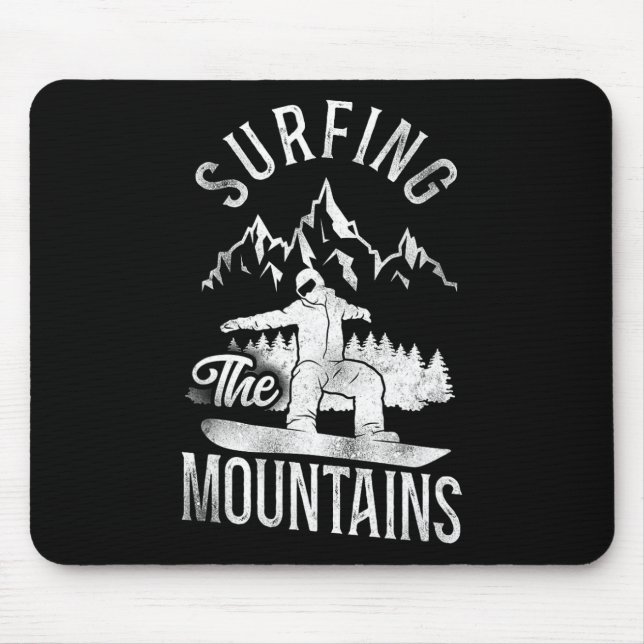 Snowboarding Snowboard Vintage Mountain 1 Musmatta (Framsidan)