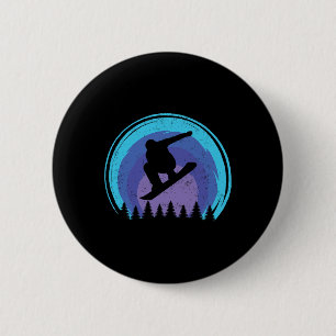 Snowboarding Snowboarder Silhouette Grun Knapp