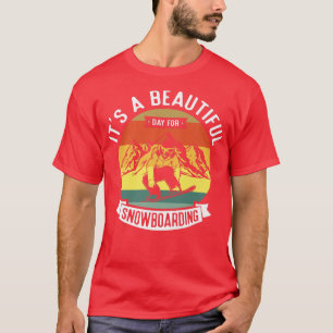 Snowboarding Snowboarder Snö Winter Sport Ice T Shirt
