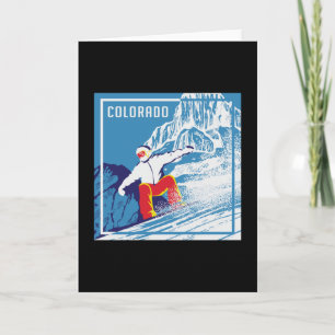Snowboarding Snowboarder Winter Gift Kort