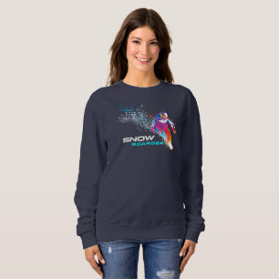 Snowboarding Sötskjorta för kvinnor T Shirt