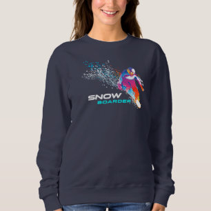 Snowboarding Sötskjorta för kvinnor T Shirt