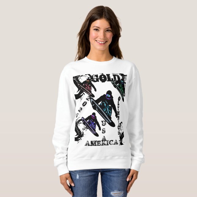 SNOWBOARDING T SHIRT (Hel framsida)